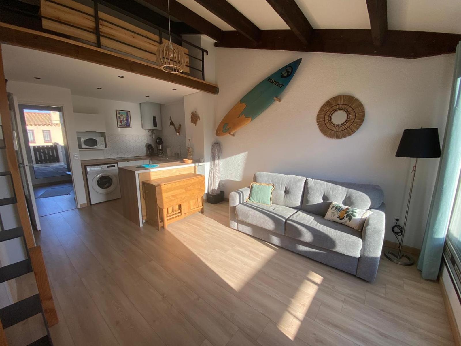 Grand Studio Entre Le Golf Et La Plage A 800M Saint-Cyprien  Exterior photo